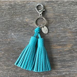 Teal keychain